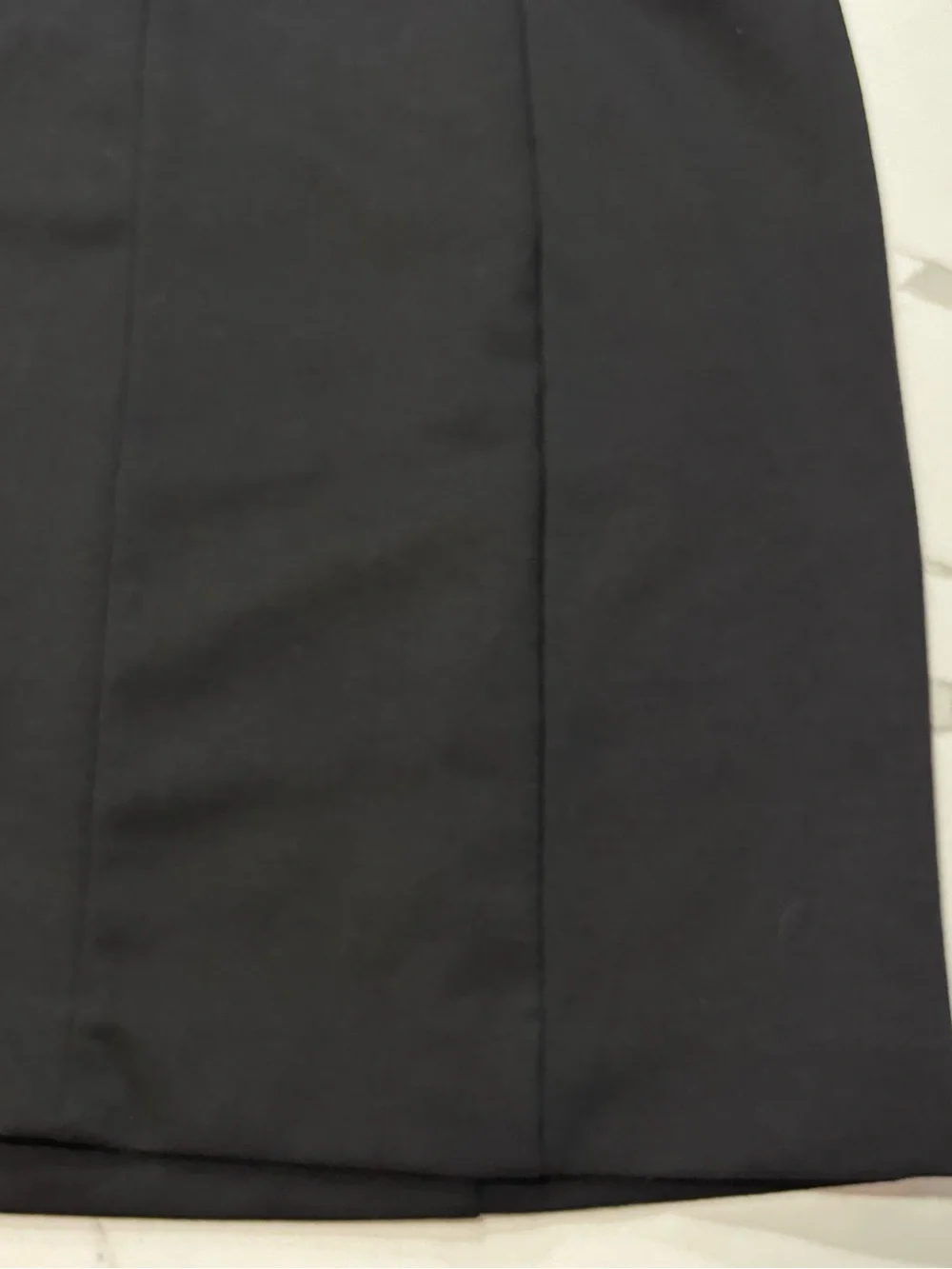 Coldwater Creek Sleeveless Black Midi Sheath Lined Rayon Tank Dress Medium 10/12